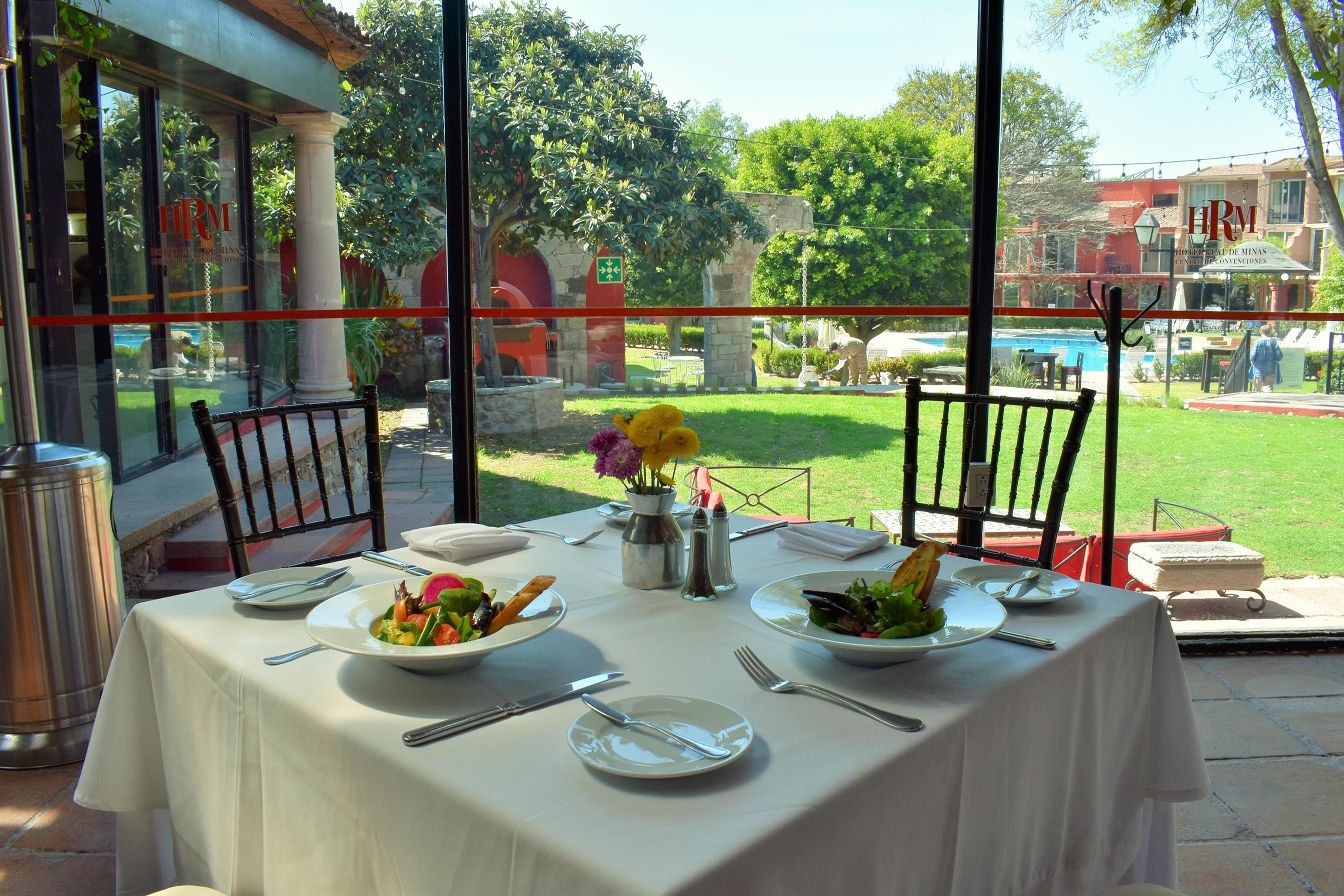 Real De Minas Сан-Міґель-де-Альєнде Екстер'єр фото Restaurant